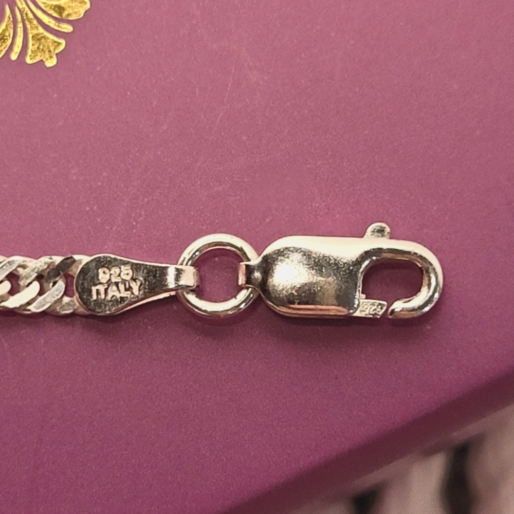 Italian silver bracelet